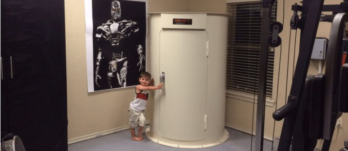 Above ground storm shelter