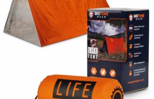 Go Time Gear Life Tent Emergency Survival Shelter Go Time Gear Life Tent Emergency Survival Shelter