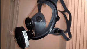 Honeywell Silicone Full Facepiece Respirator w/ 5-point Head Strap