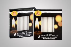Luminessence 4.5 Hour 6 Emergency Candles (Pack of 2)